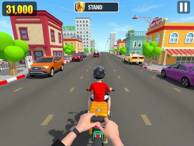 Tuk Tuk Street Dash Gameplay